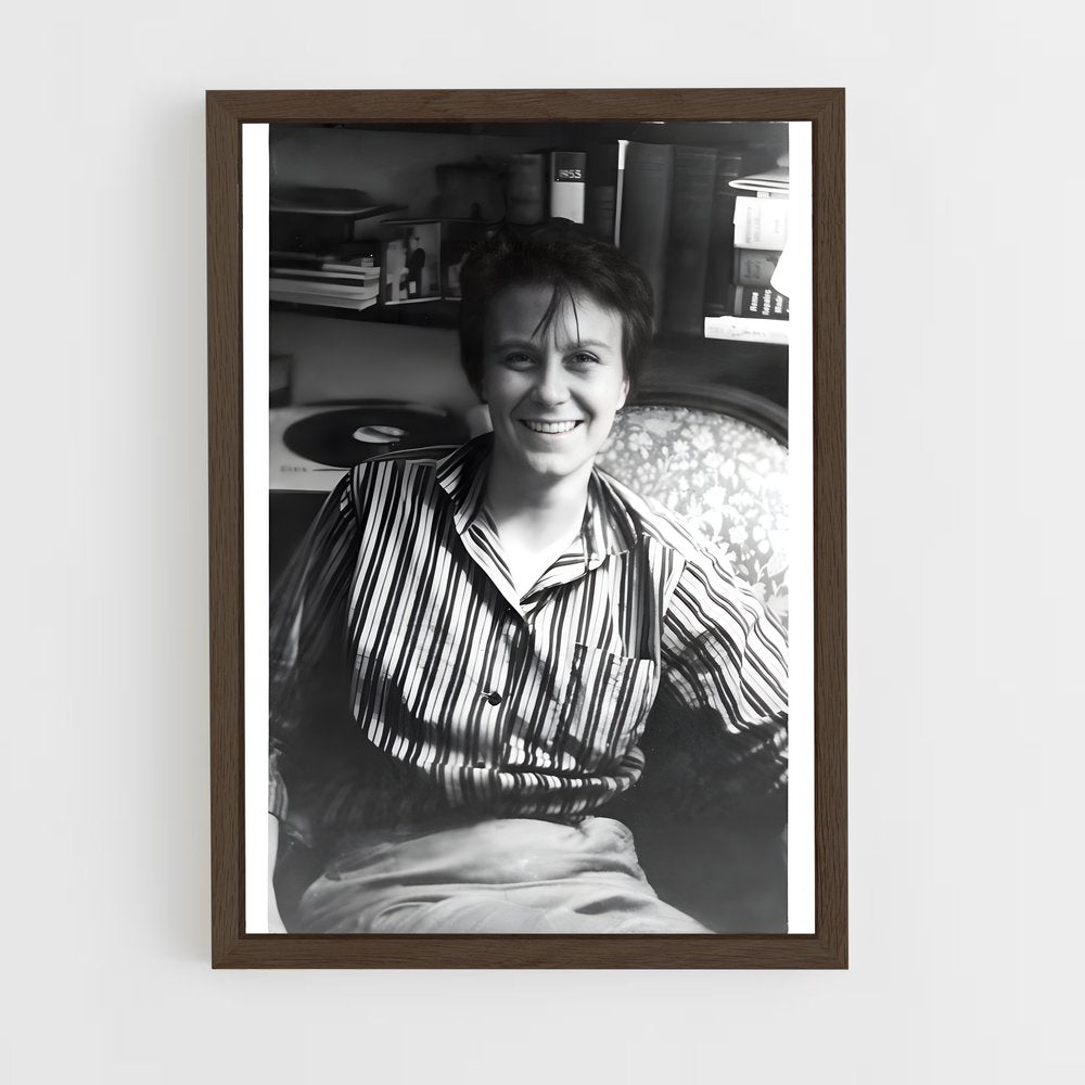 ap-harper lee-2 cadre Bois foncé