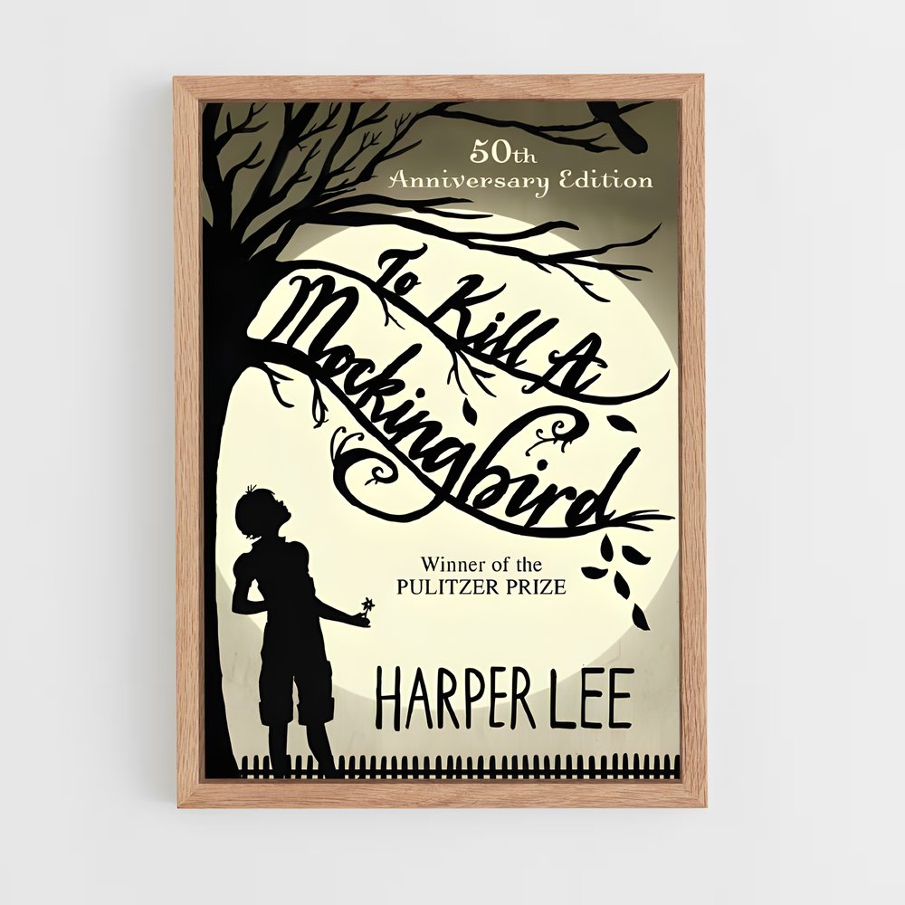 ap-harper lee-4 cadre Bois clair
