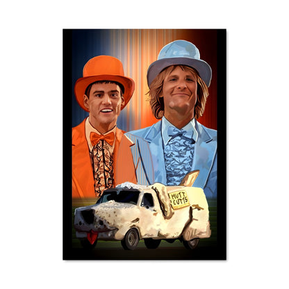 Poster Les Compères en Costumes