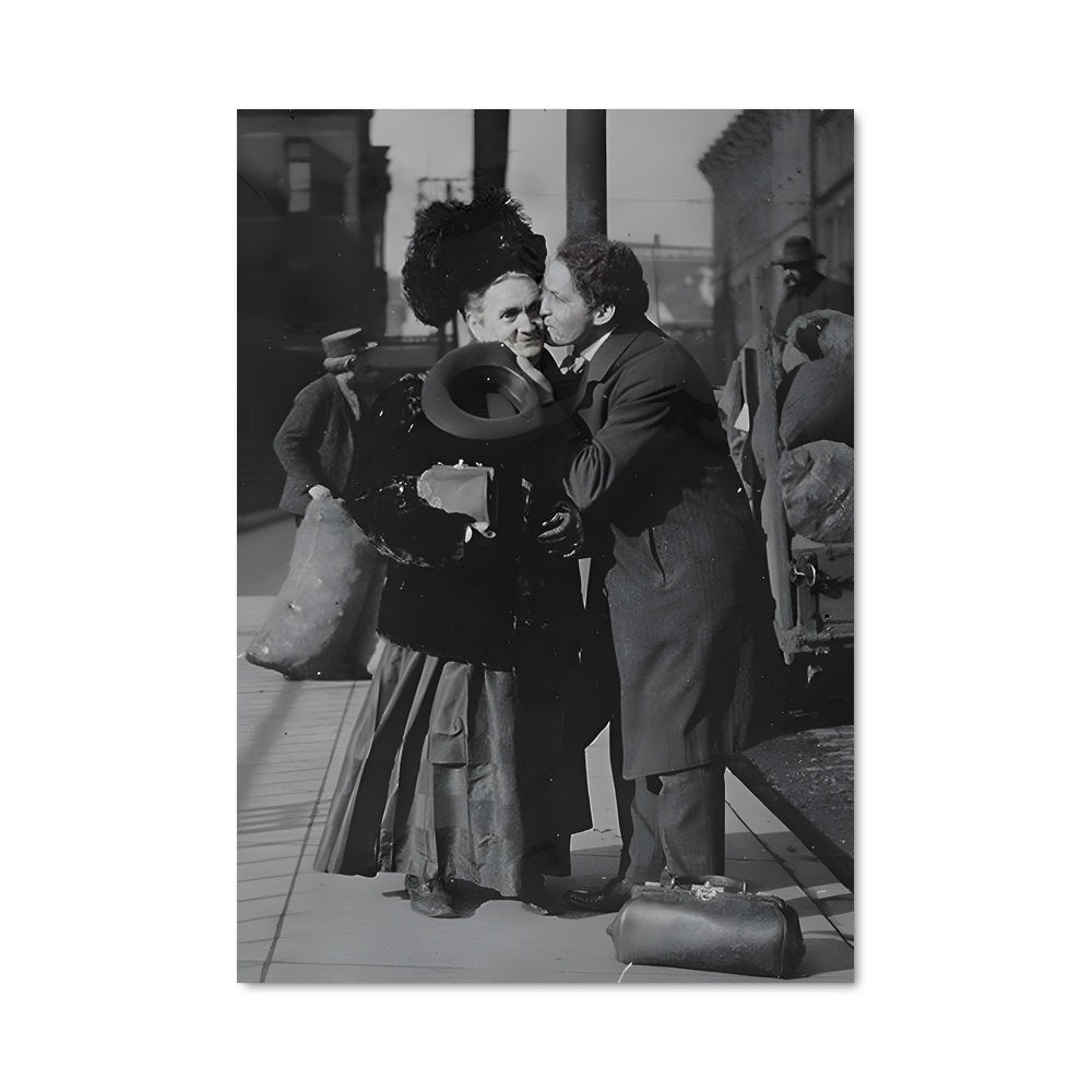 Poster Baiser Éphémère