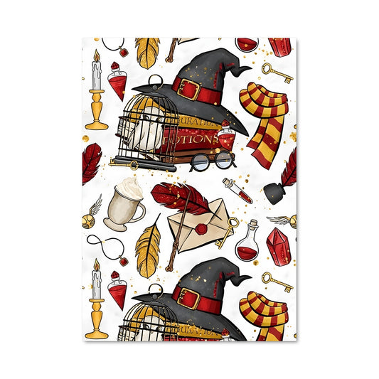 Poster Chapeaux et Baguettes