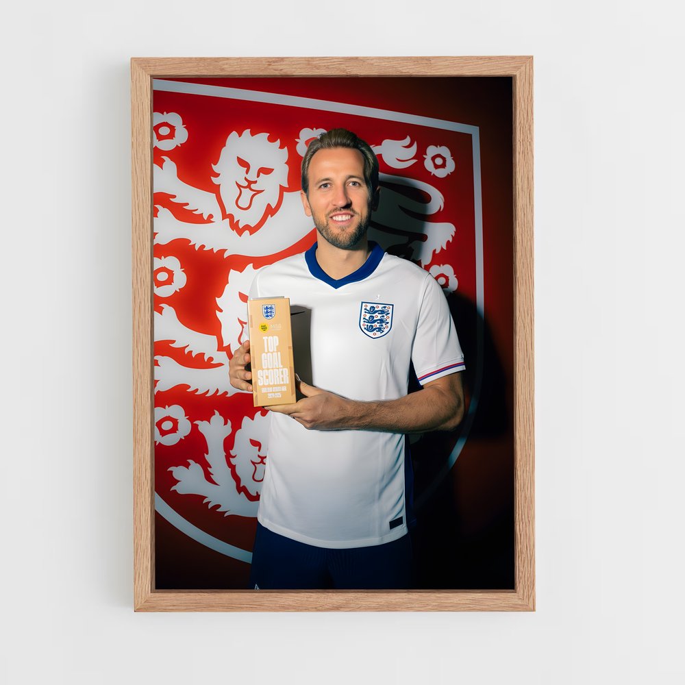 ap-harry kane-5 cadre Bois clair