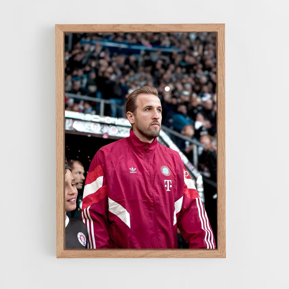 ap-harry kane-6 cadre Bois clair
