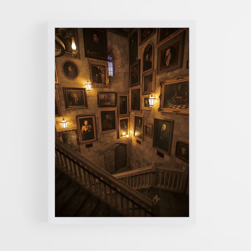 ap-harry potter-4 cadre Blanc