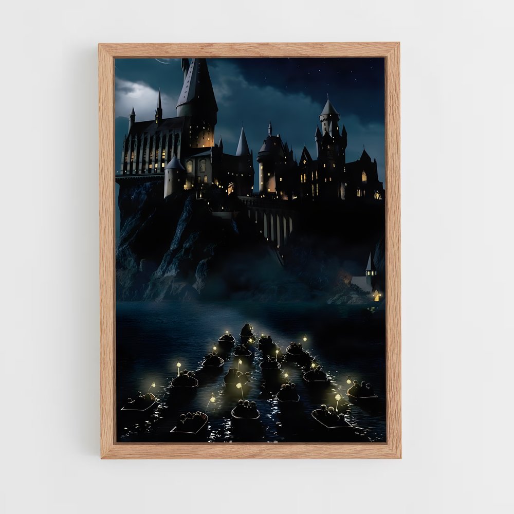 ap-harry potter-6 cadre Bois clair