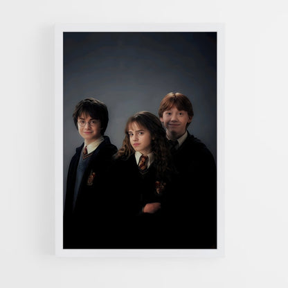 ap-harry potter-8 cadre Blanc