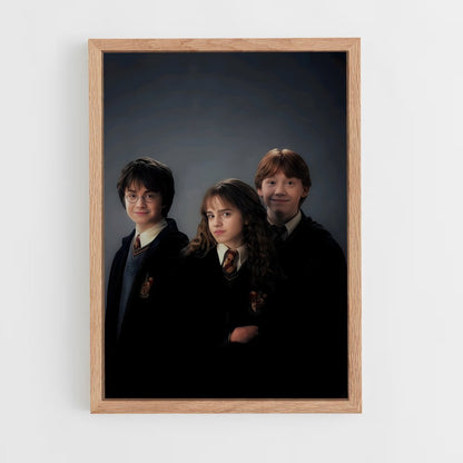 ap-harry potter-8 cadre Bois clair