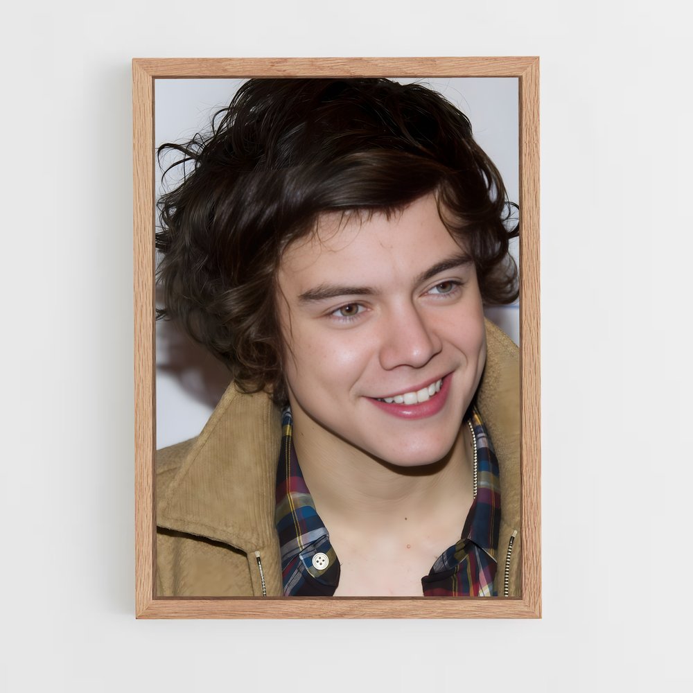 ap-harry styles-6 cadre Bois clair
