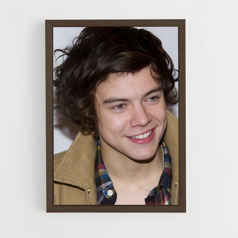ap-harry styles-6 cadre Bois foncé