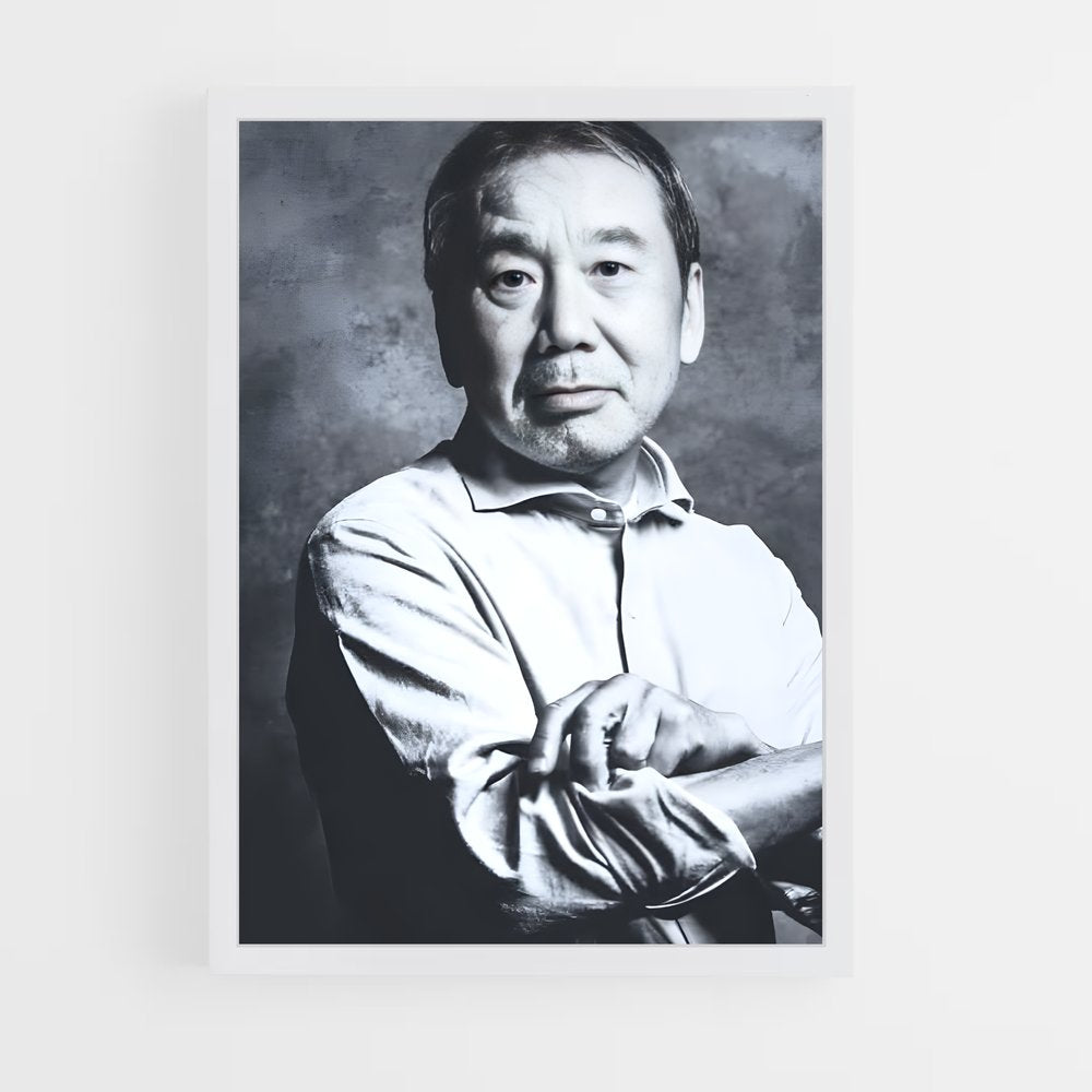 ap-haruki murakami-5 cadre Blanc