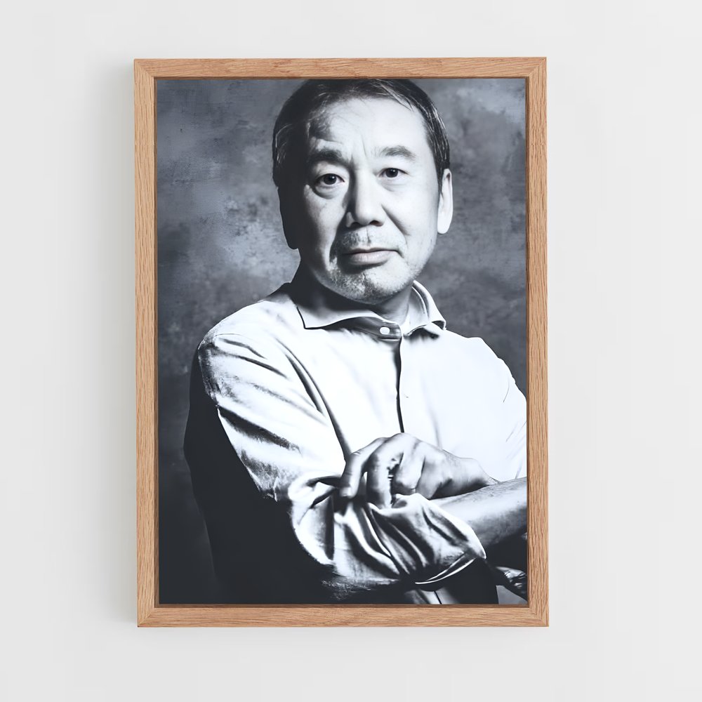 ap-haruki murakami-5 cadre Bois clair