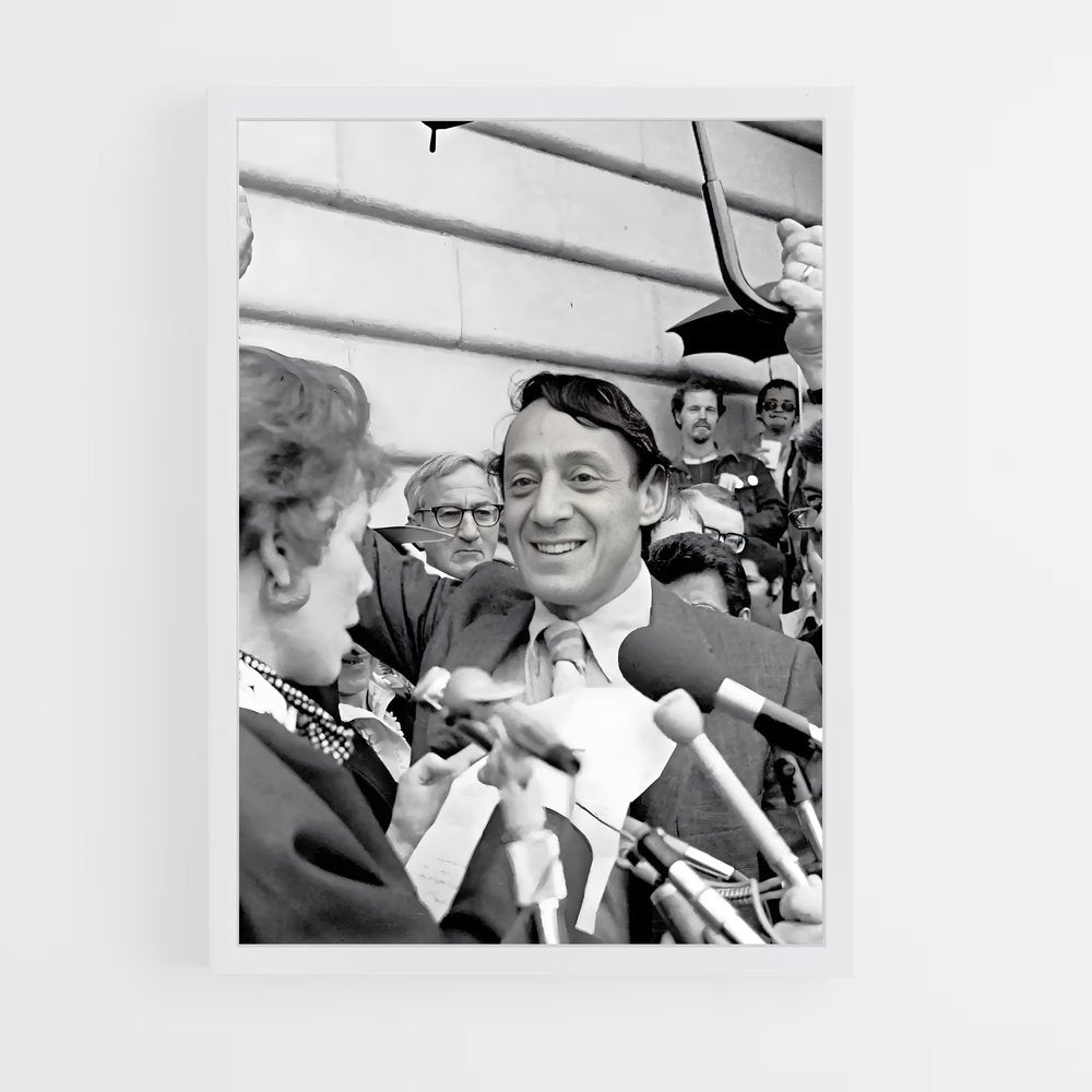 ap-harvey milk-2 cadre Blanc