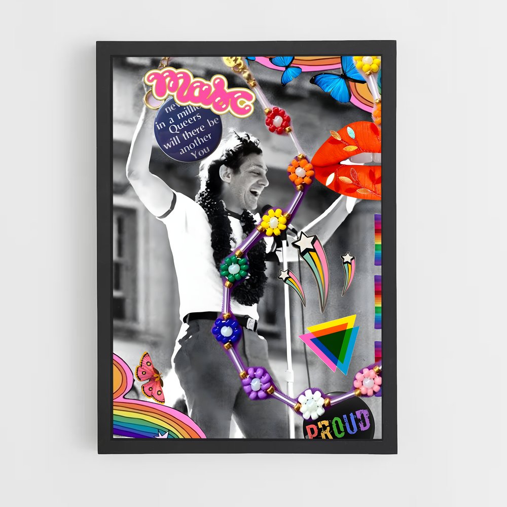 ap-harvey milk-3 cadre Noir