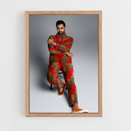 ap-hasan minhaj-5 cadre Bois clair
