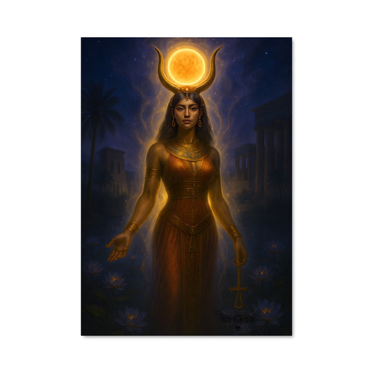 Poster Lune Rouge