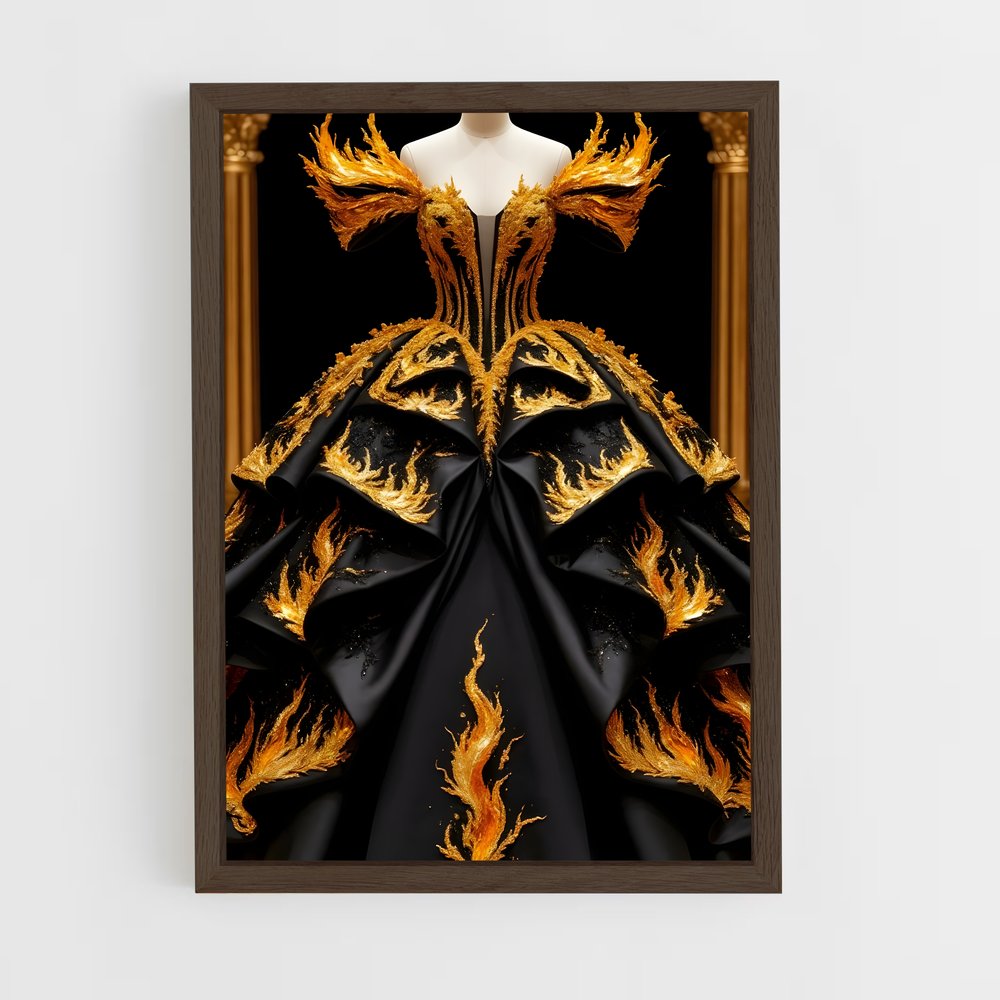 ap-haute couture-4 cadre Bois foncé