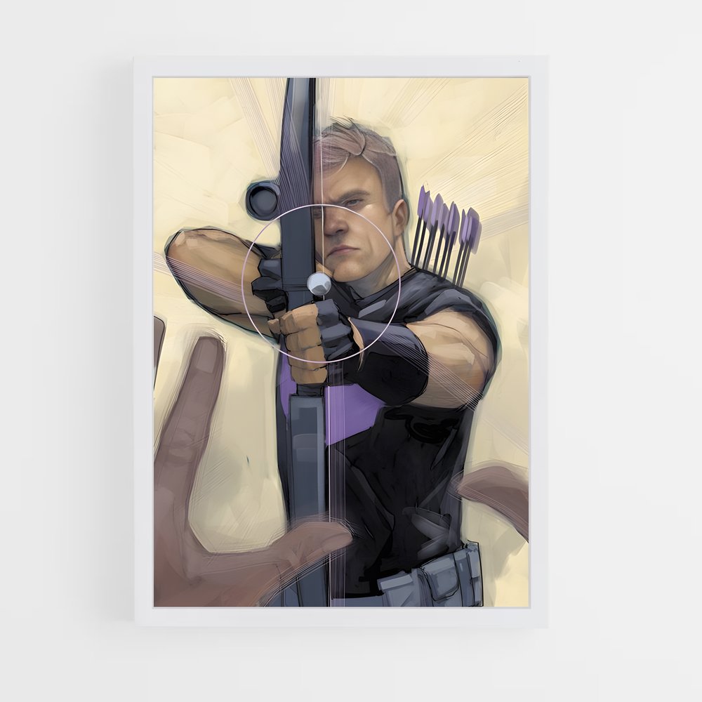 ap-hawkeye-4 cadre Blanc