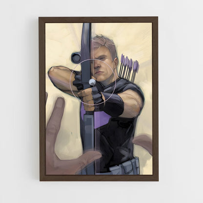 ap-hawkeye-4 cadre Bois foncé