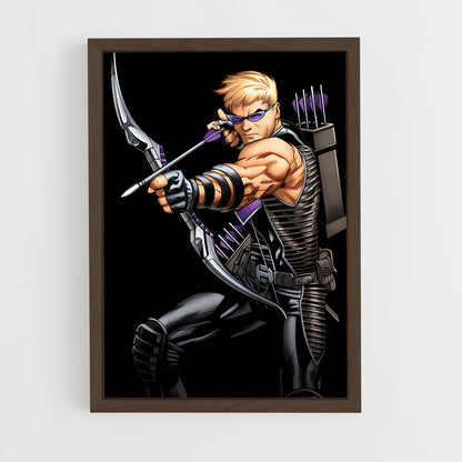 ap-hawkeye-6 cadre Bois foncé