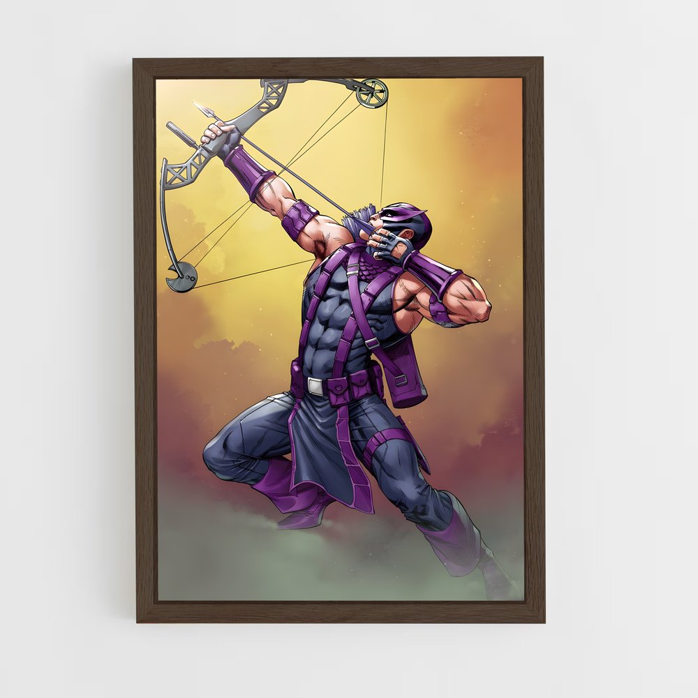 ap-hawkeye-7 cadre Bois foncé