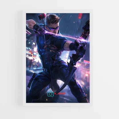 ap-hawkeye-8 cadre Blanc