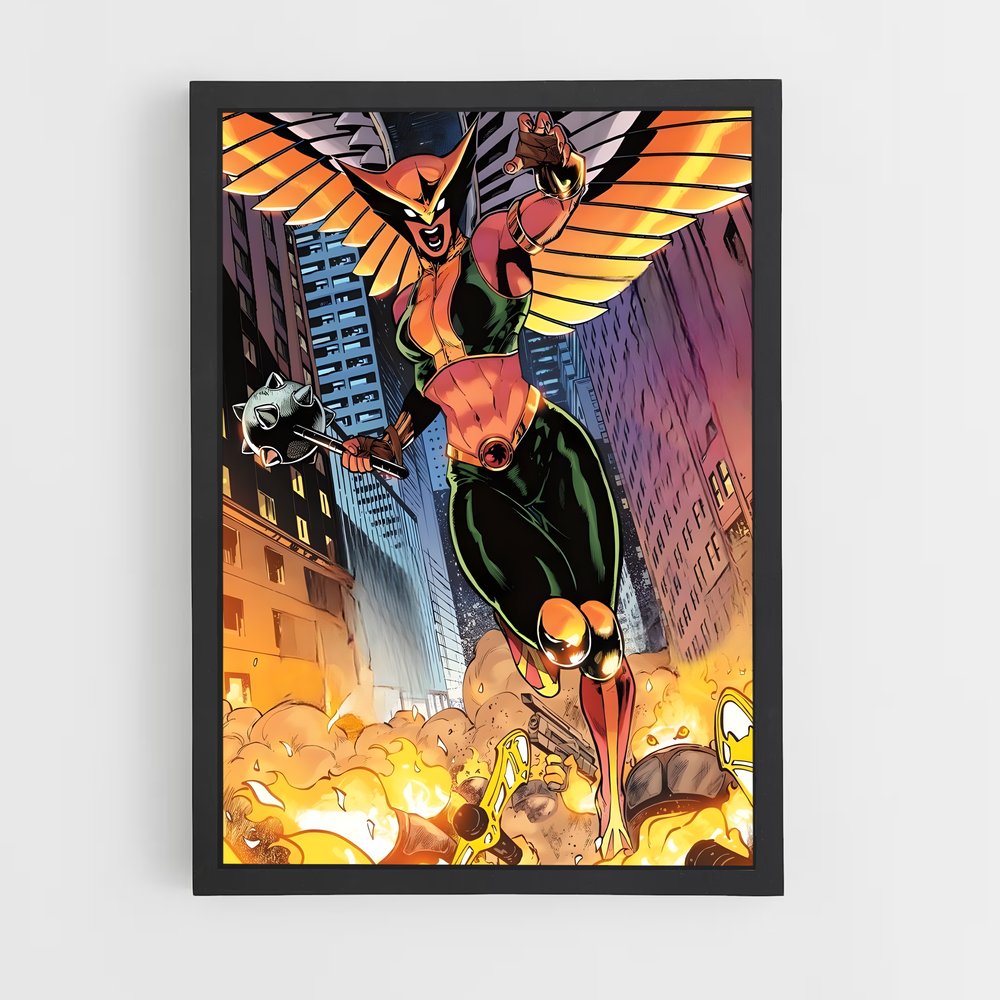 ap-hawkgirl-1 cadre Noir