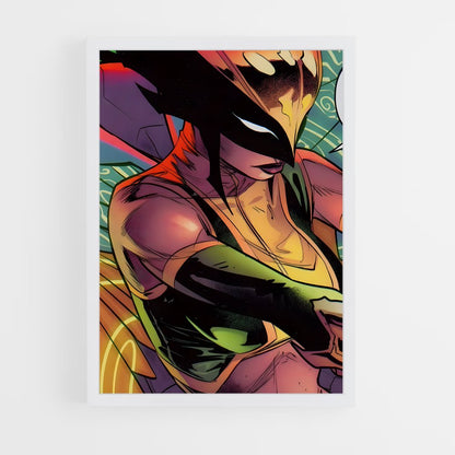 ap-hawkgirl-6 cadre Blanc