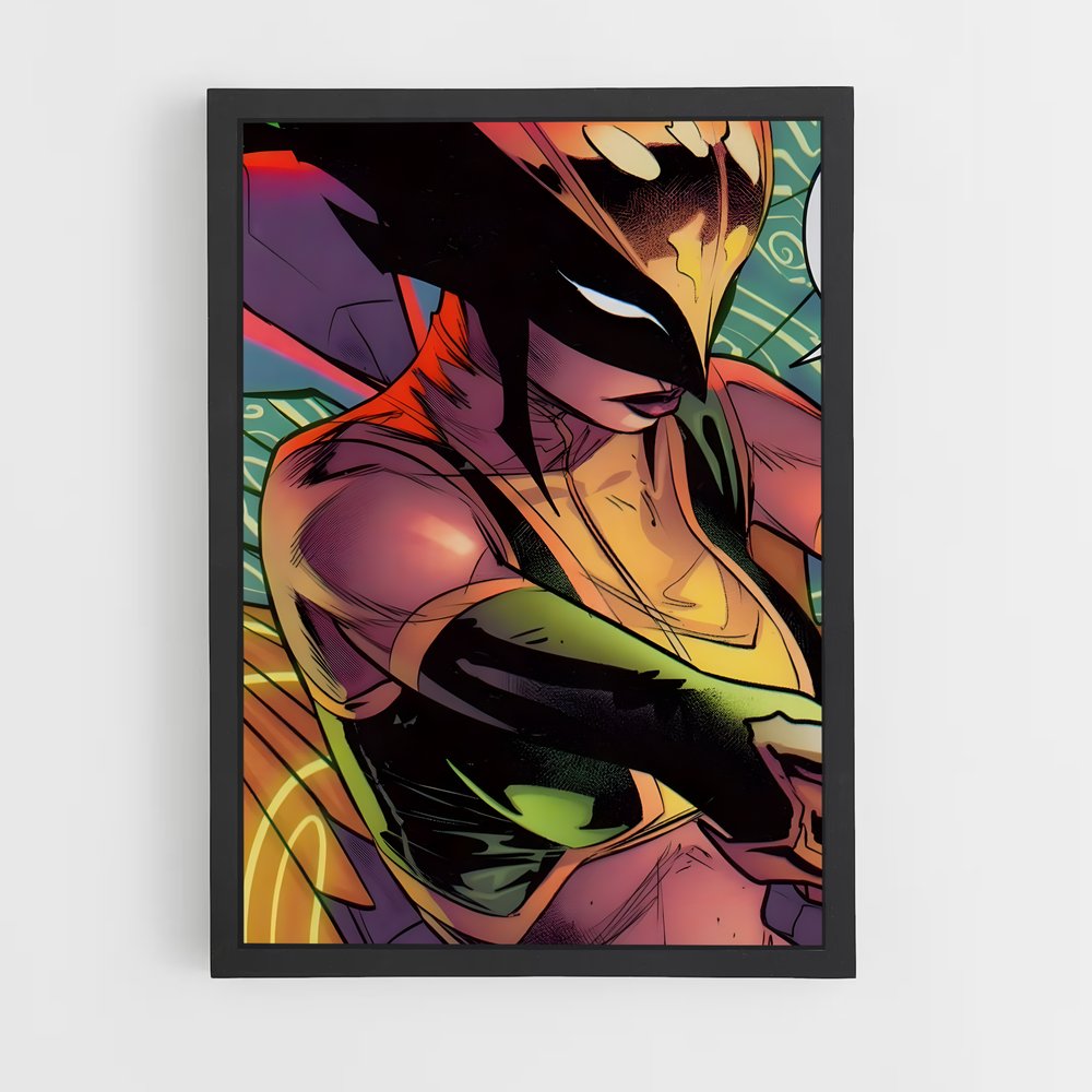 ap-hawkgirl-6 cadre Noir