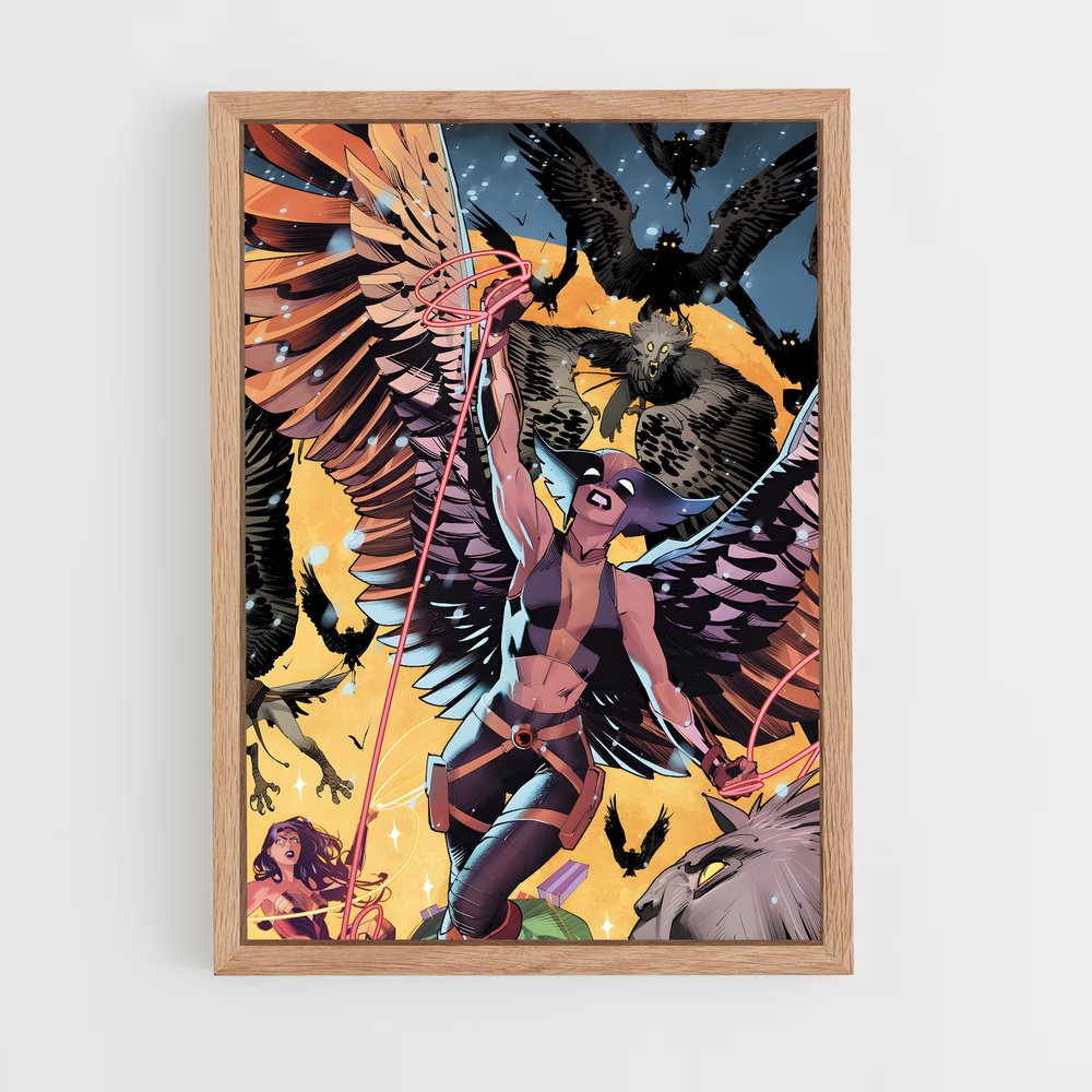 ap-hawkgirl-7 cadre Bois clair