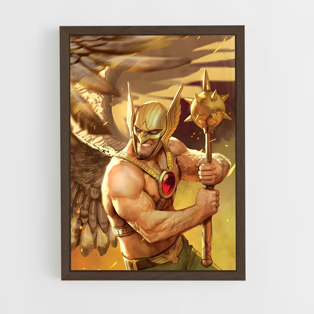 ap-hawkman-1 cadre Bois foncé