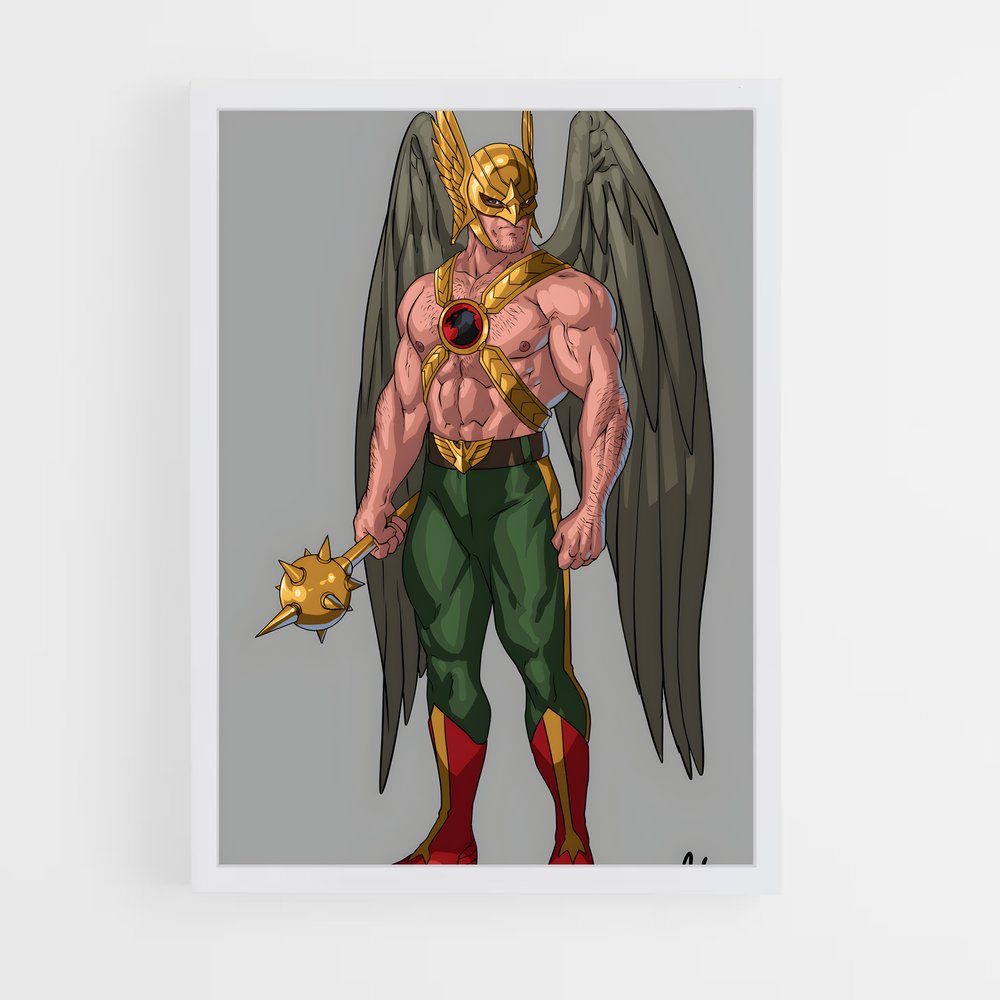 ap-hawkman-10 cadre Blanc