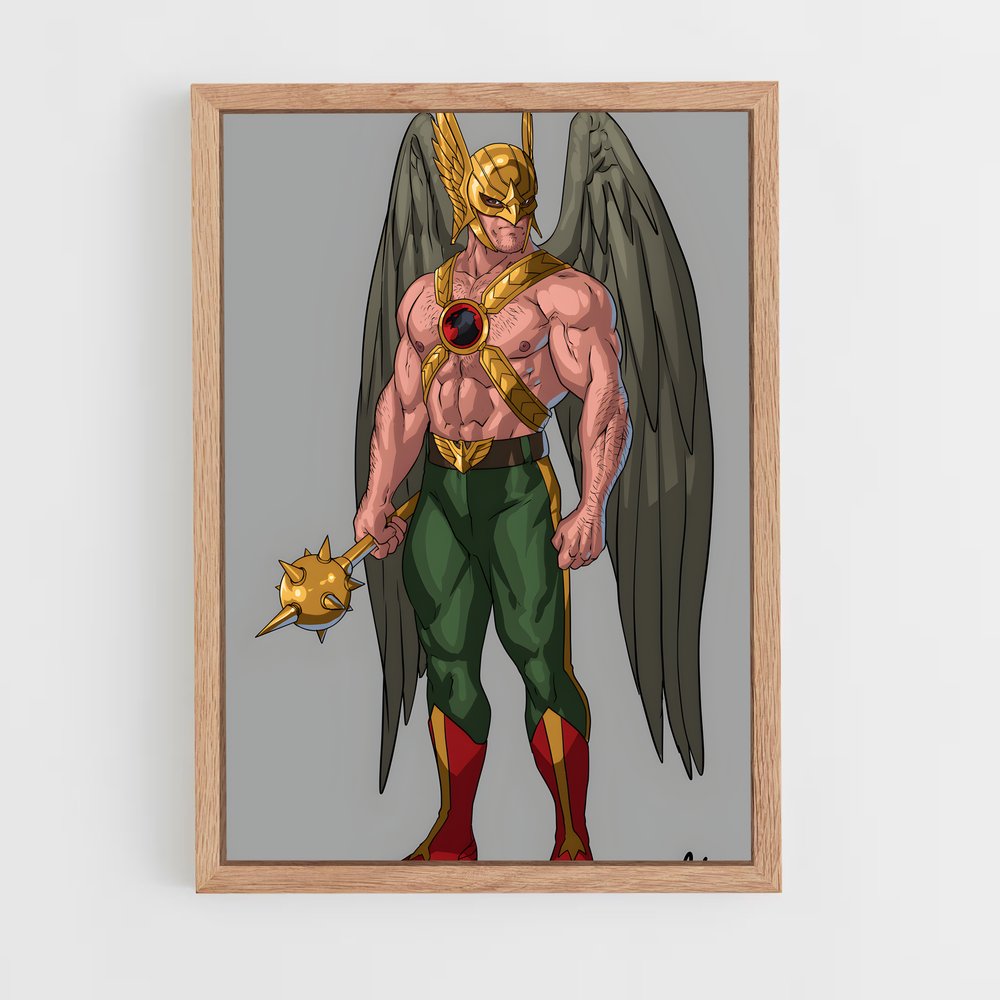 ap-hawkman-10 cadre Bois clair