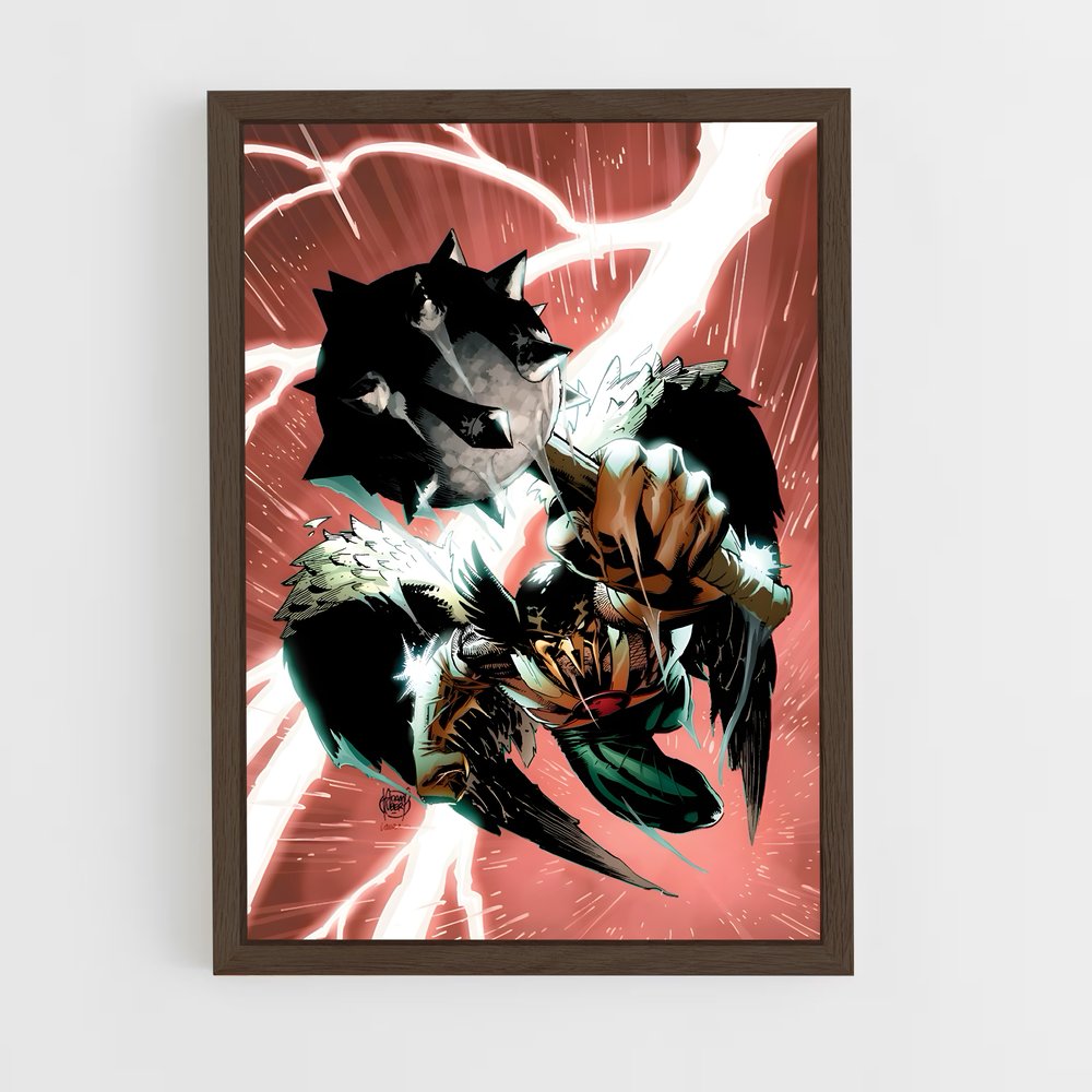 ap-hawkman-12 cadre Bois foncé