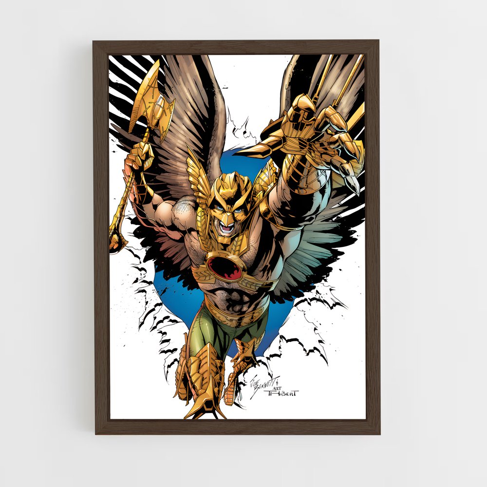 ap-hawkman-13 cadre Bois foncé