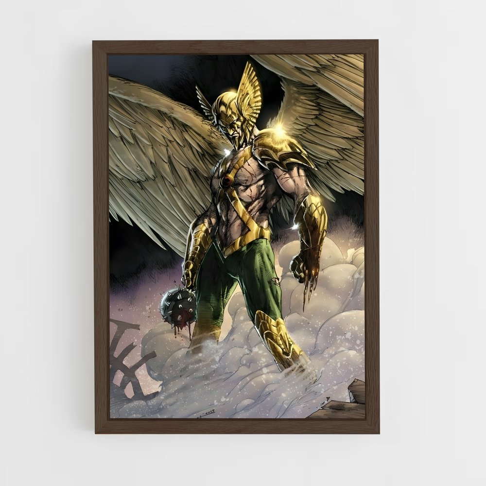 ap-hawkman-2 cadre Bois foncé