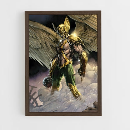 ap-hawkman-2 cadre Bois foncé