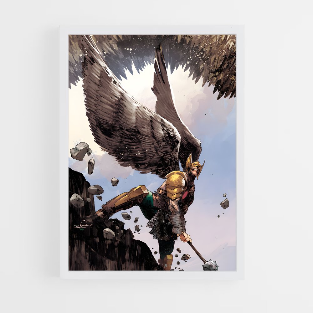 ap-hawkman-3 cadre Blanc