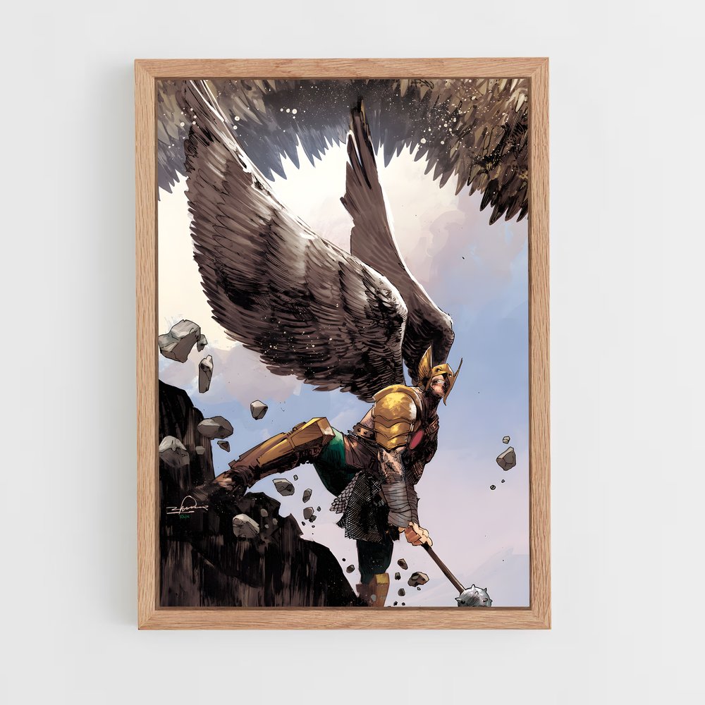 ap-hawkman-3 cadre Bois clair