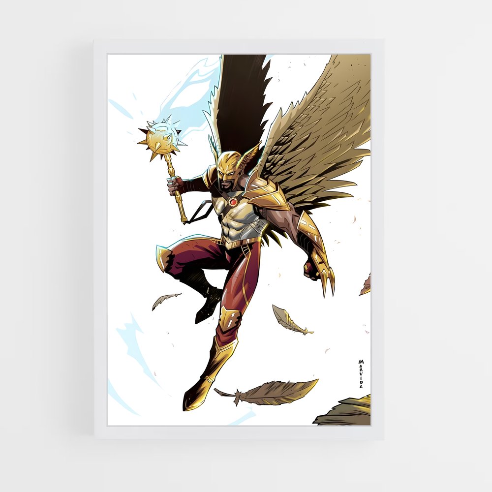 ap-hawkman-6 cadre Blanc