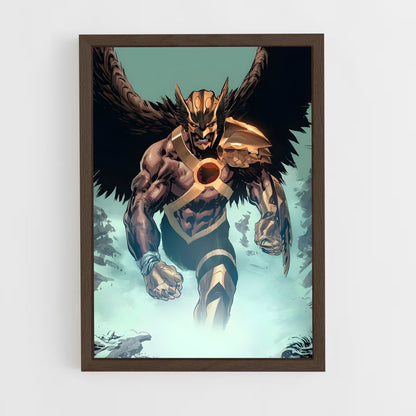 ap-hawkman-8 cadre Bois foncé