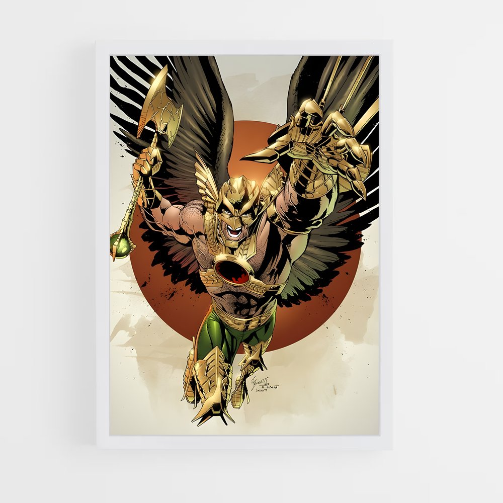 ap-hawkman-9 cadre Blanc