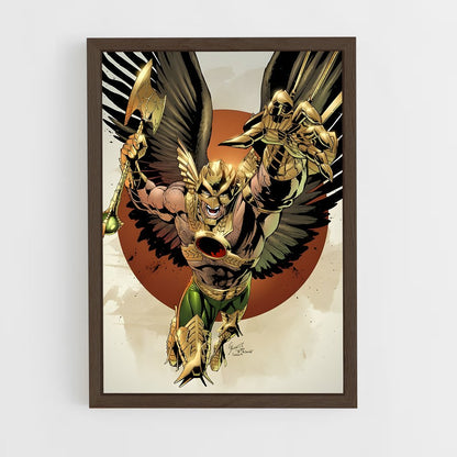 ap-hawkman-9 cadre Bois foncé
