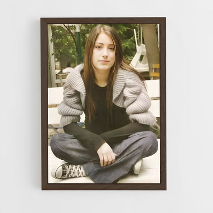 ap-hazal kaya-12 cadre Bois foncé