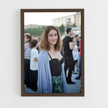 ap-hazal kaya-7 cadre Bois foncé