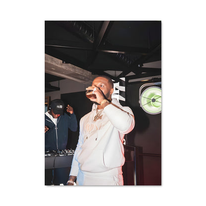 Poster Headie in White