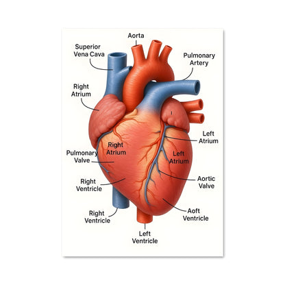 Poster Cœur Vital