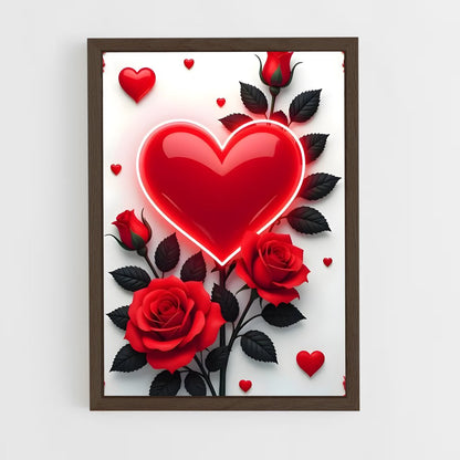 ap-heart-8 cadre Bois foncé