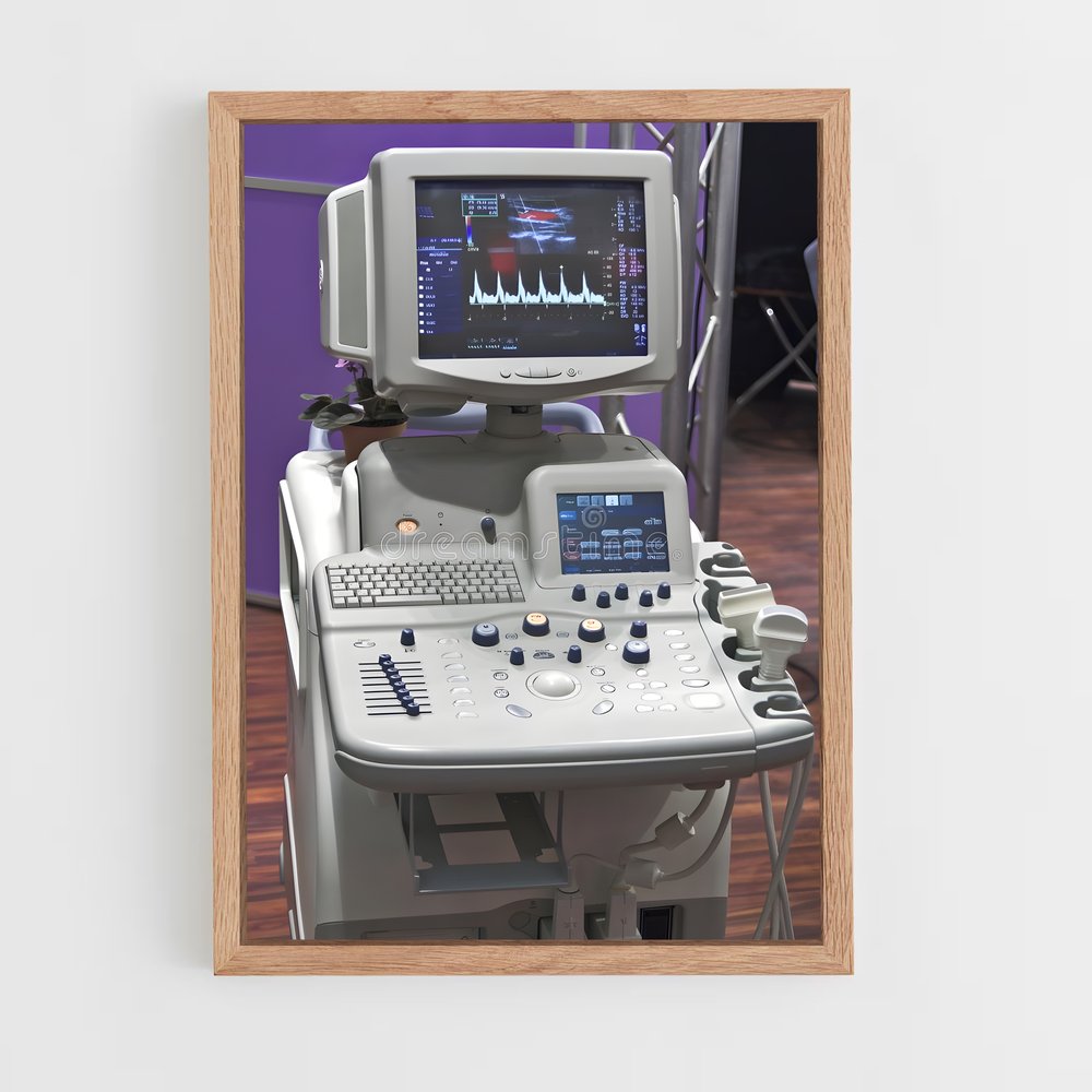 ap-heart monitor-1 cadre Bois clair