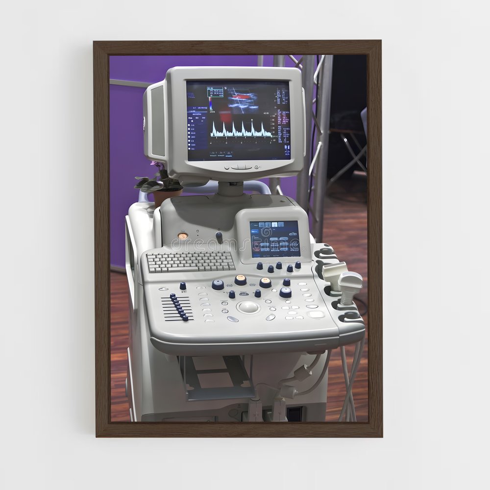 ap-heart monitor-1 cadre Bois foncé
