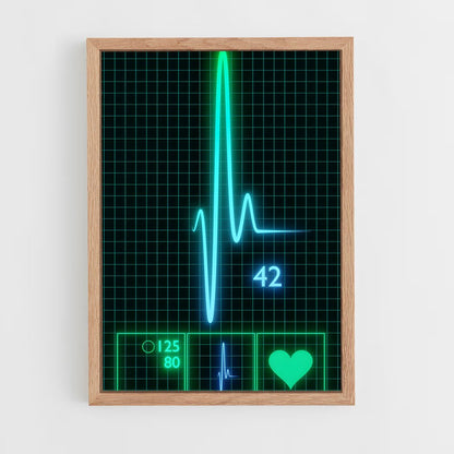 ap-heart monitor-2 cadre Bois clair
